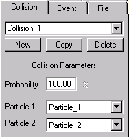 Collision parameters